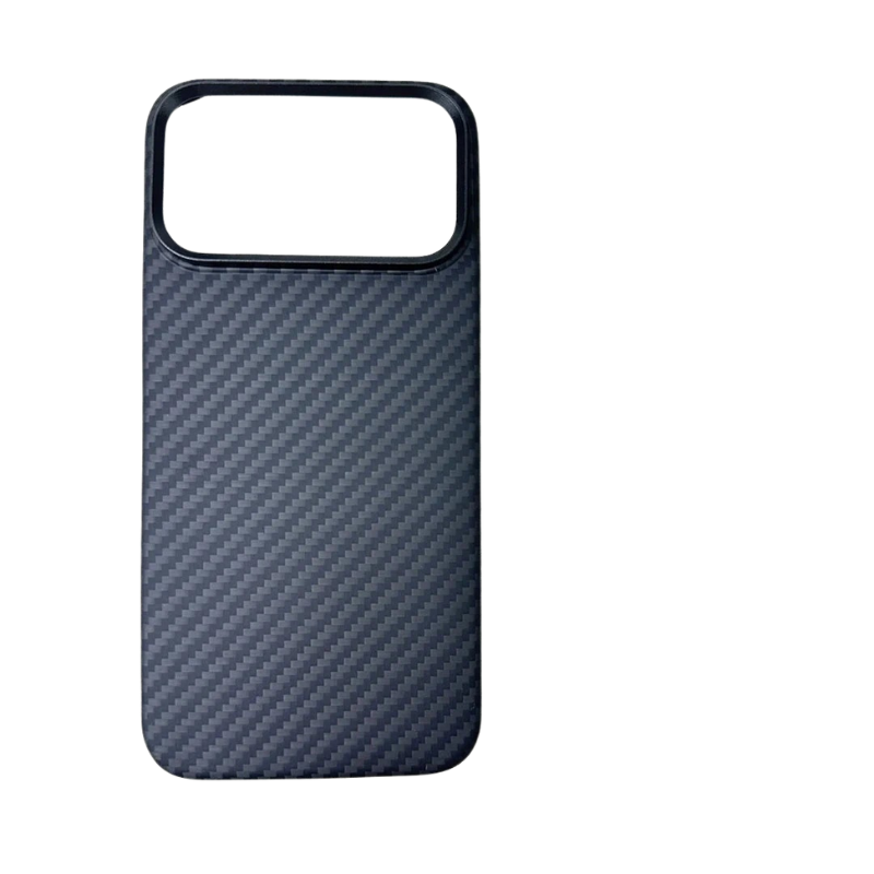 Luxury iPhone Case — Ultra-Thin Real Kevlar Aramid Carbon Fiber MagSafe Cover with 1500D/600D Lightweight Protection and Scratch-Resistant Design
