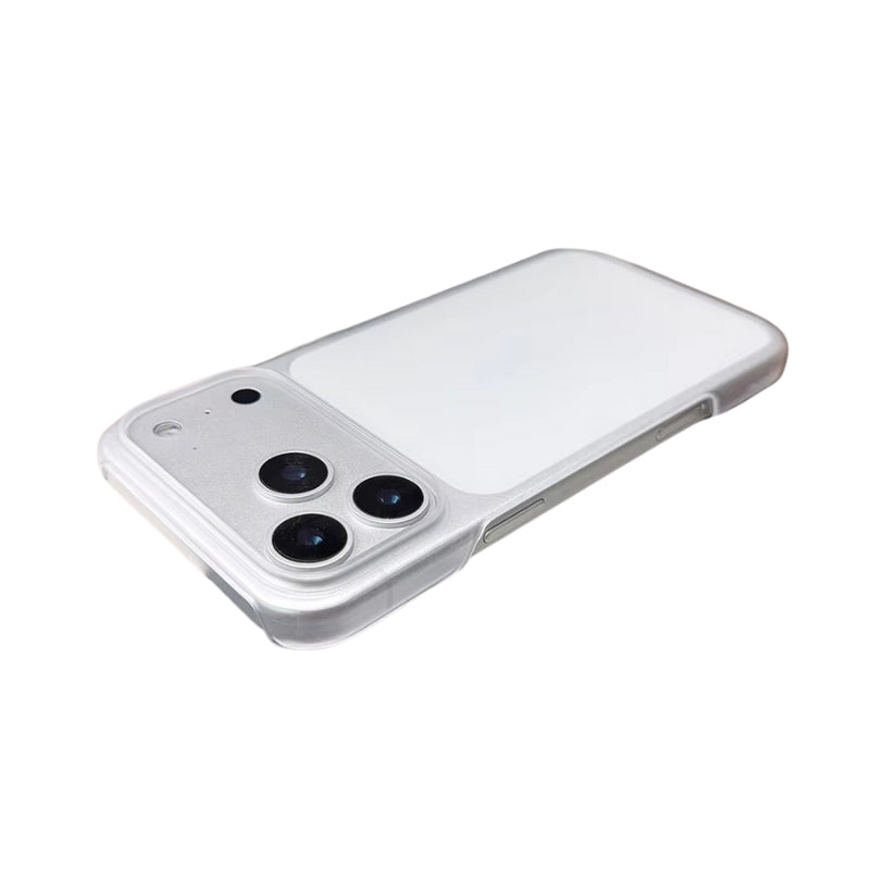 Luxury iPhone Case — Ultra-Thin, Anti-Fingerprint, Anti-Scratch, Lightweight Matte Anti-Glare Translucent Hard PC Half-Wrapped Tough Cover