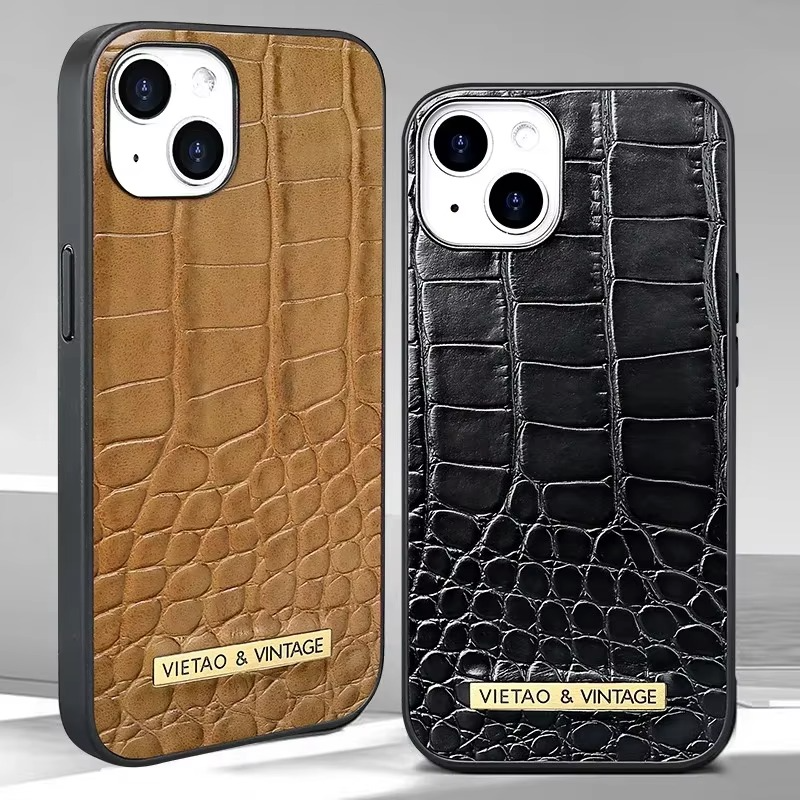 Luxury iPhone Leather Case Business Style — High-End Textured Cover, Slim Protective Design, Anti-Fingerprint Scratch-Resistant Dustproof Finish