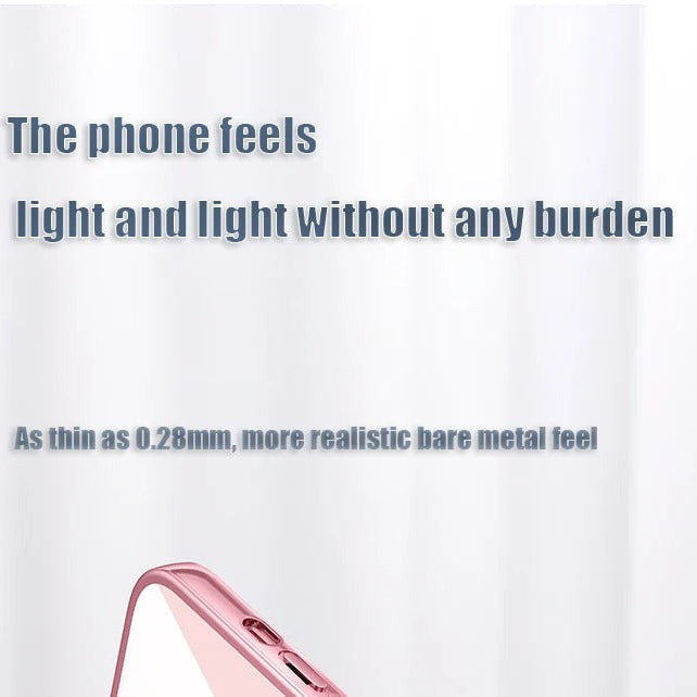 Luxury iPhone MagSafe Case Clear Plating Silicone Cover — Transparent Soft Design with Lens Film Protection, Slim Shockproof Anti-Fingerprint Non-Slip Finish