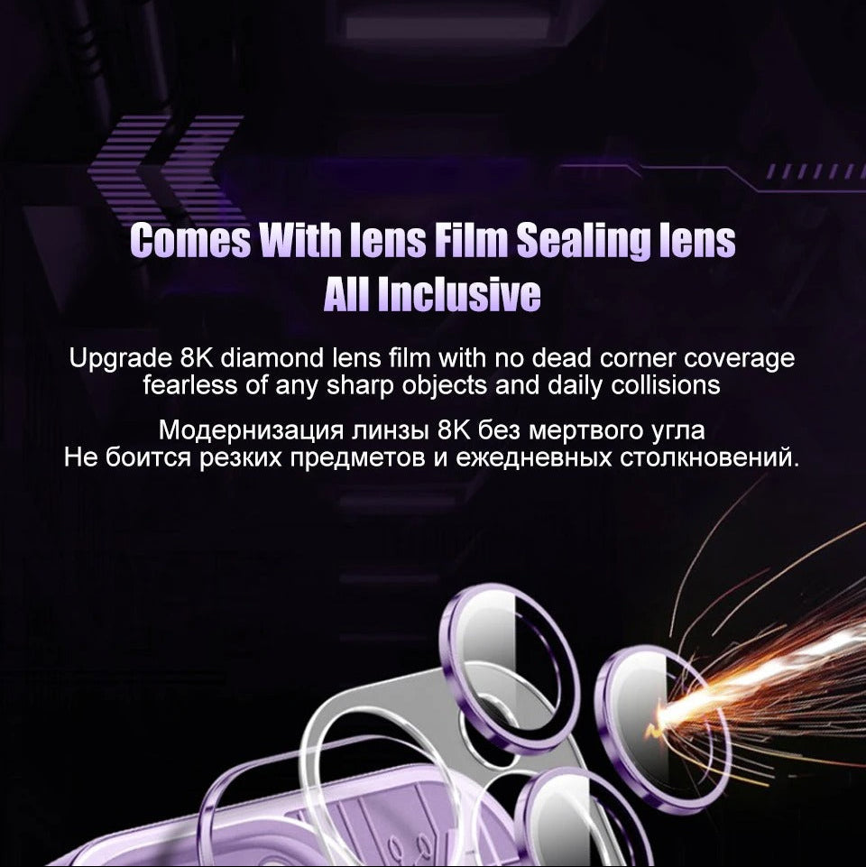 Luxury iPhone MagSafe Case Plating Design — Soft Magnetic Bumper Cover, Wireless Charging Compatible, Slim Shockproof Anti-Fingerprint Transparent Protection