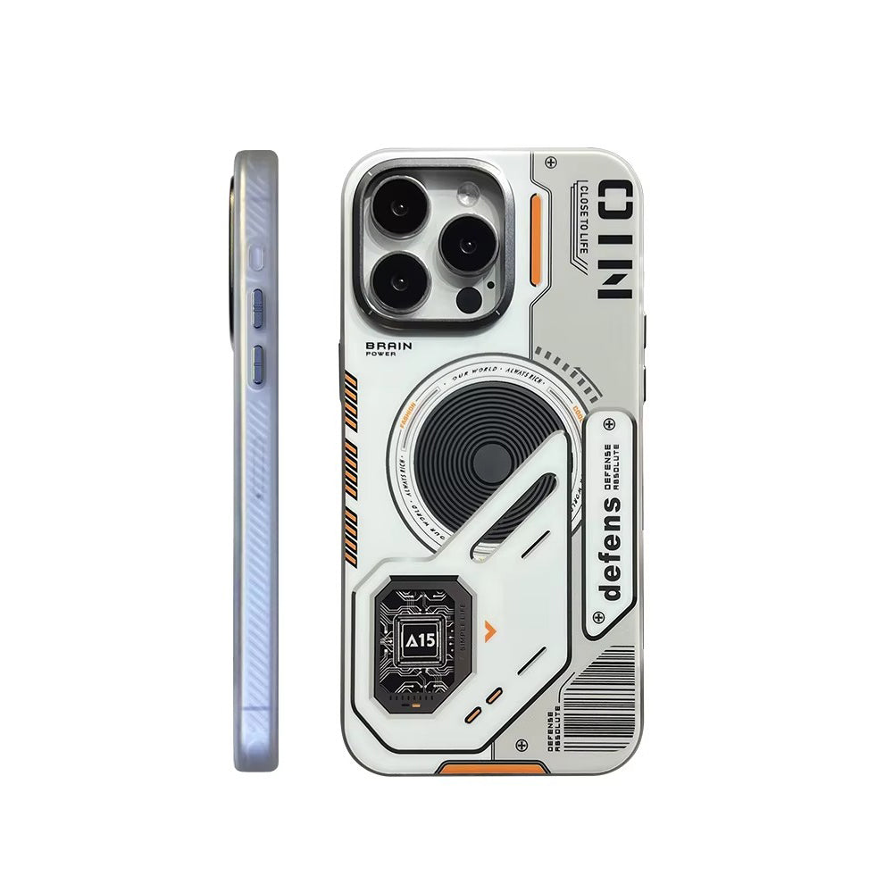 Luxury iPhone MagSafe Matte Case — Magnetic Wireless Charging Shockproof Cover with Lens Protection, Slim Anti-Fingerprint Scratch-Resistant Design