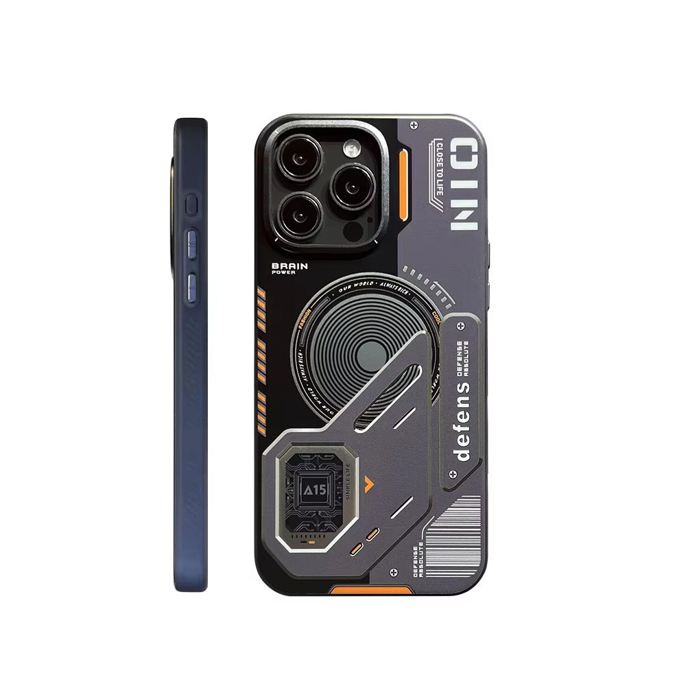 Luxury iPhone MagSafe Matte Case — Magnetic Wireless Charging Shockproof Cover with Lens Protection, Slim Anti-Fingerprint Scratch-Resistant Design