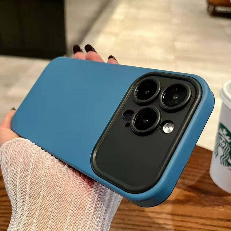 Luxury iPhone Silicone Candy Case — Soft Shockproof Full Coverage Design, Camera Protection, Matte Anti-Fingerprint Scratch-Resistant Non-Slip Finish