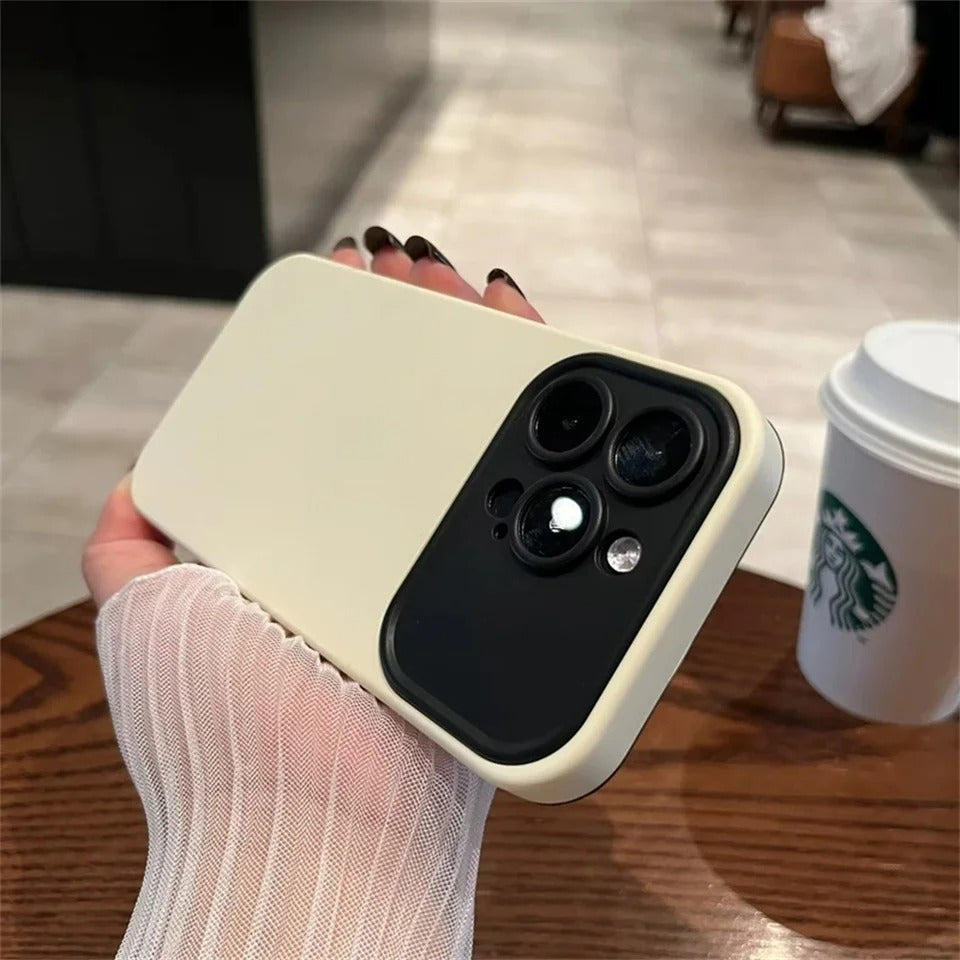 Luxury iPhone Silicone Candy Case — Soft Shockproof Full Coverage Design, Camera Protection, Matte Anti-Fingerprint Scratch-Resistant Non-Slip Finish