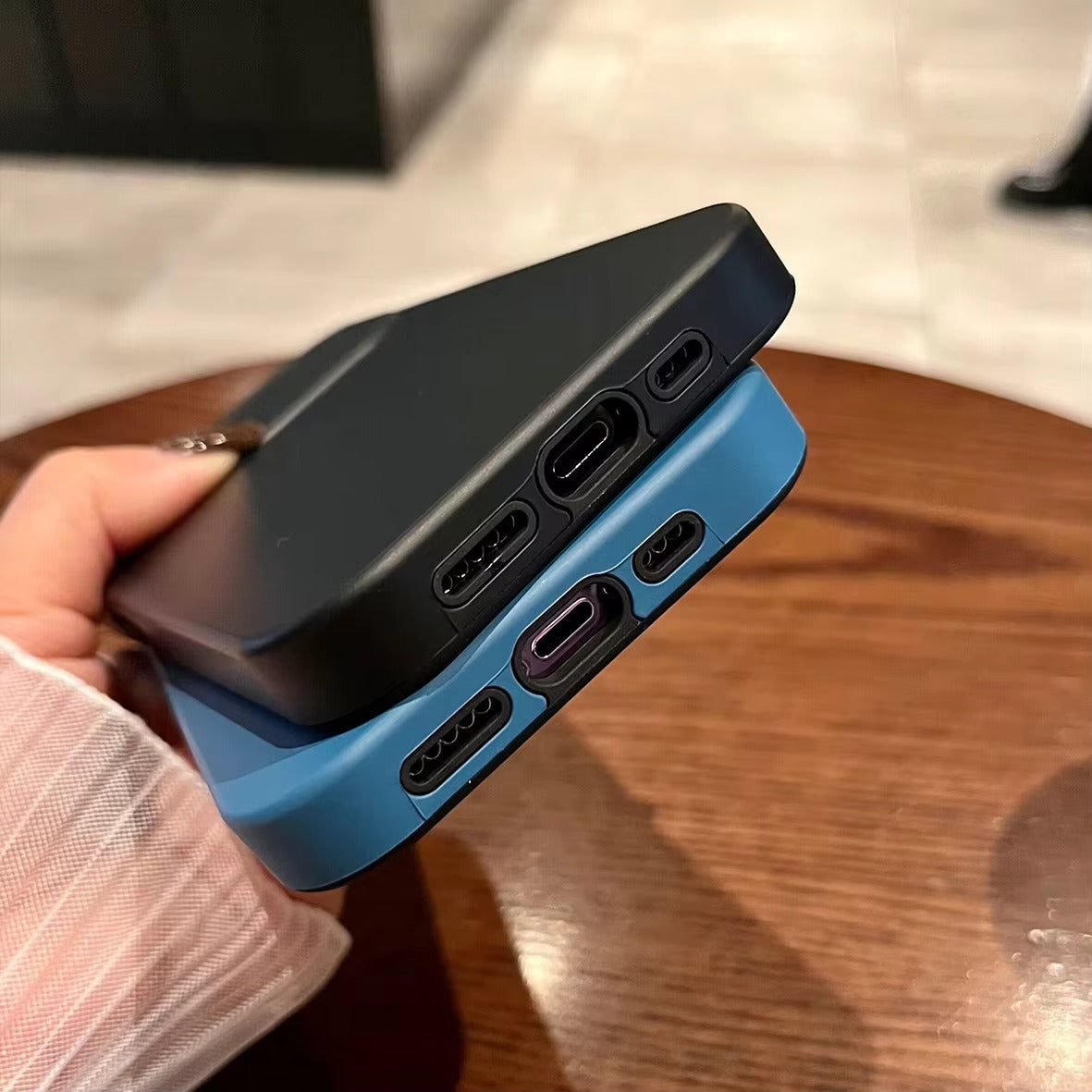 Luxury iPhone Silicone Candy Case — Soft Shockproof Full Coverage Design, Camera Protection, Matte Anti-Fingerprint Scratch-Resistant Non-Slip Finish