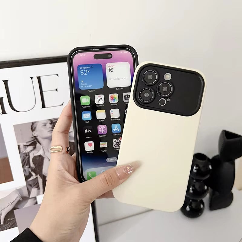 Luxury iPhone Silicone Candy Case — Soft Shockproof Full Coverage Design, Camera Protection, Matte Anti-Fingerprint Scratch-Resistant Non-Slip Finish