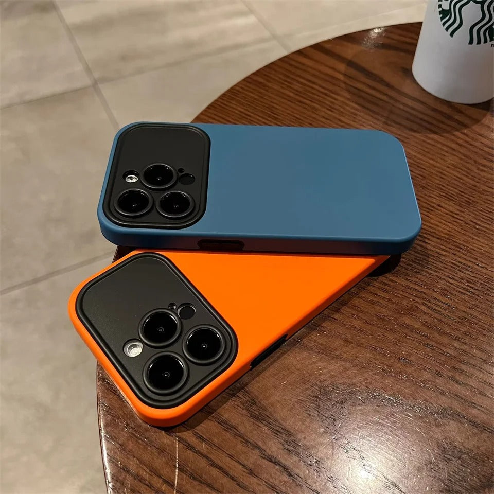 Luxury iPhone Silicone Candy Case — Soft Shockproof Full Coverage Design, Camera Protection, Matte Anti-Fingerprint Scratch-Resistant Non-Slip Finish