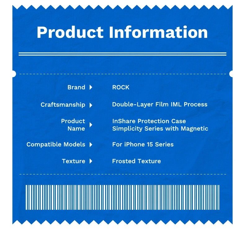 Luxury iPhone Transparent MagSafe Case — ROCK Shockproof Magnetic Cover, Wireless Charging Compatible, Clear Anti-Fingerprint Scratch-Resistant Design