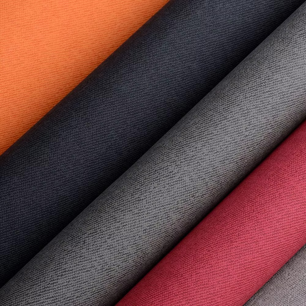 Premium Shockproof iPhone Case — Textile Leather Anti-Fingerprint Dustproof Cover with Non-Slip Grip and Scratch-Resistant Hard Back