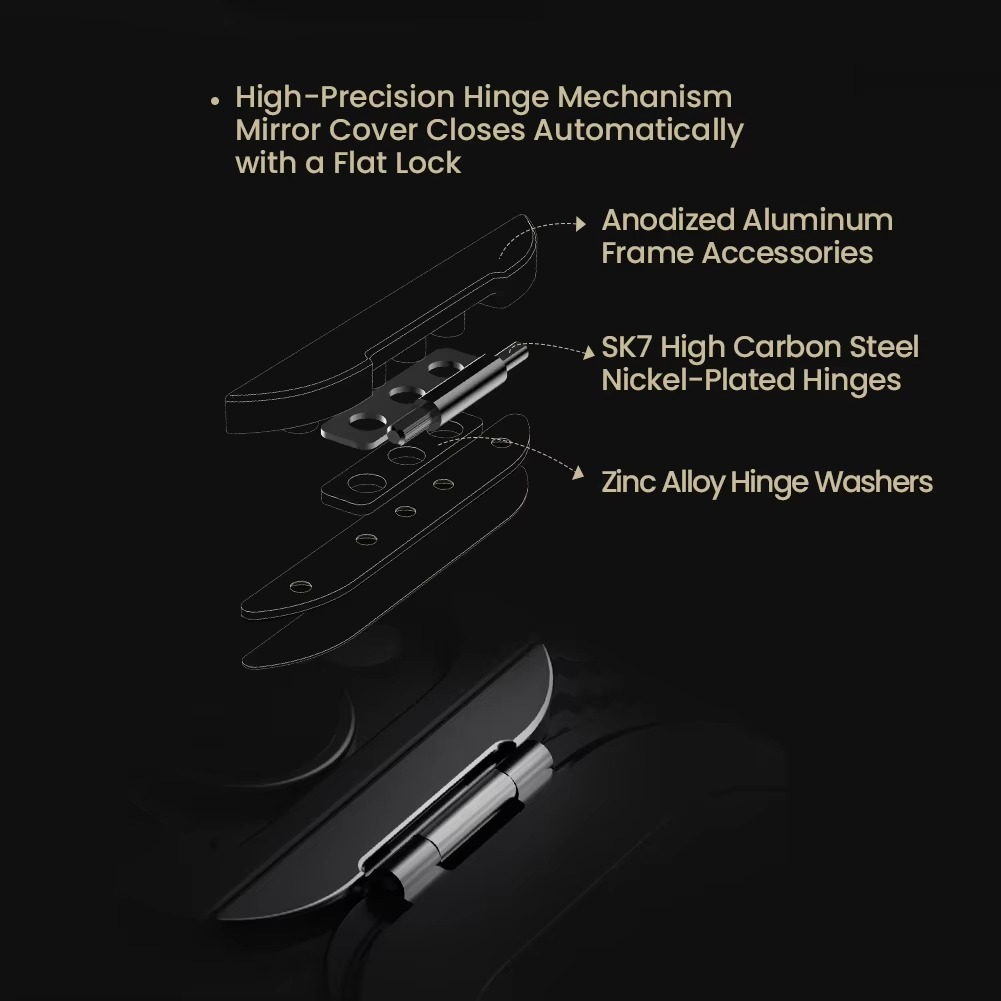 Premium iPhone Case — CarboProp Magnetic TPU+PC Cover with Lens Holder, Shockproof Protective Shell & MagSafe-Compatible Design