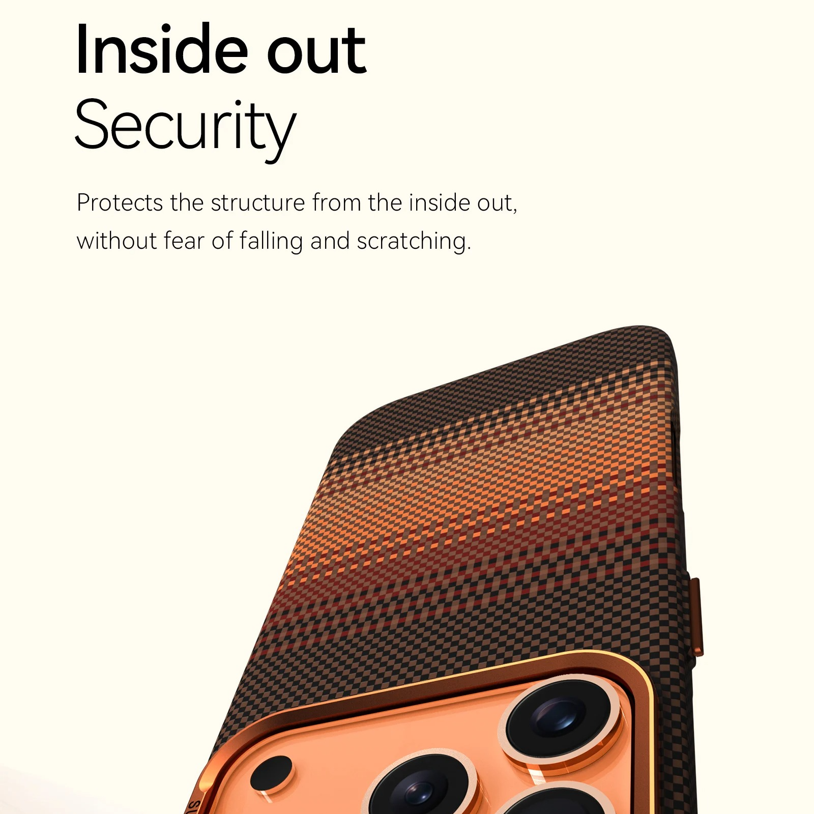 Premium iPhone Case — Carbon Fiber Pattern MagSafe Cover with Kevlar-Style Shockproof PC Hard Protection & Magnetic Alignment Design