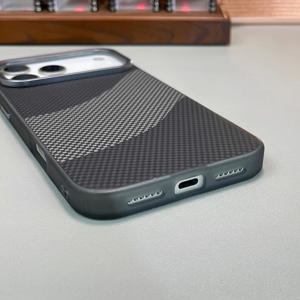 Luxury iPhone Case — Leather Plating Cover with Soft TPU Edges, Shockproof Anti-Scratch Design, Ultra-Thin Plated Frame & Full Camera Lens Protection