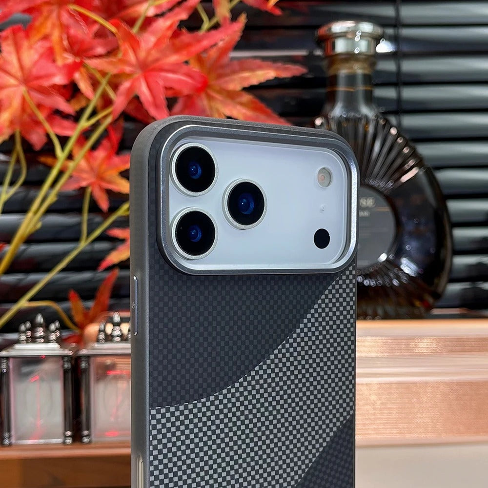 Luxury iPhone Case — Leather Plating Cover with Soft TPU Edges, Shockproof Anti-Scratch Design, Ultra-Thin Plated Frame & Full Camera Lens Protection