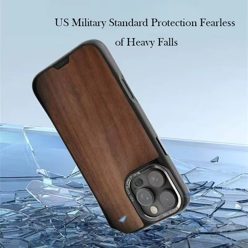 Premium iPhone Case — Kevlar Carbon Fiber Magnetic Cover with Shockproof Anti-Fingerprint Anti-Scratch Protection, Non-Slip Waterproof Design