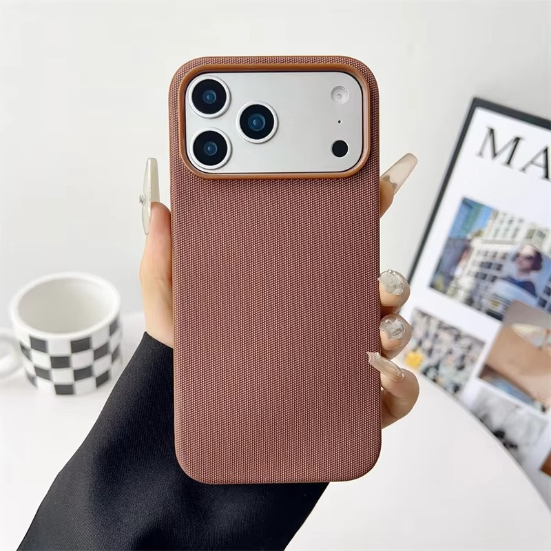 Premium iPhone Case — MagSafe Magnetic Business Cover with Wireless Charging, Full Protection, Durable Polyester Fiber Design