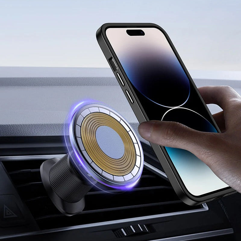 Premium iPhone Case — Magnetic Kevlar Aramid Fiber Cover with Anti-Drop Heavy-Duty Protection, Anti-Fingerprint Non-Slip Design & MagSafe Compatibility