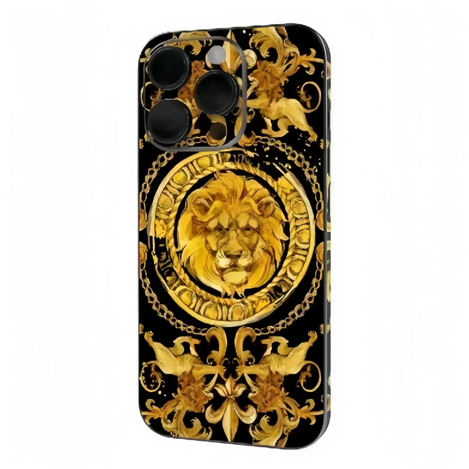 Premium iPhone Case — Matte Skin Wrap Back Film with Hydrogel Side-Frame Protection & Ultra-Thin Scratch-Resistant Decal Design