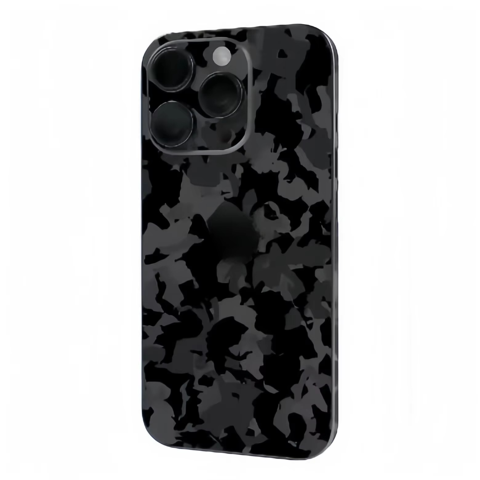 Premium iPhone Case — Matte Skin Wrap Back Film with Hydrogel Side-Frame Protection & Ultra-Thin Scratch-Resistant Decal Design