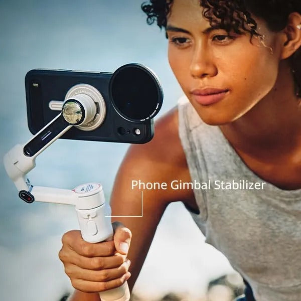 Premium iPhone Case — Professional Mobile Video Cage with T-Mount & 17mm Lens Backplates, Quick-Release Expansion System, Cold Shoe Mounts & All-Metal Protective Design