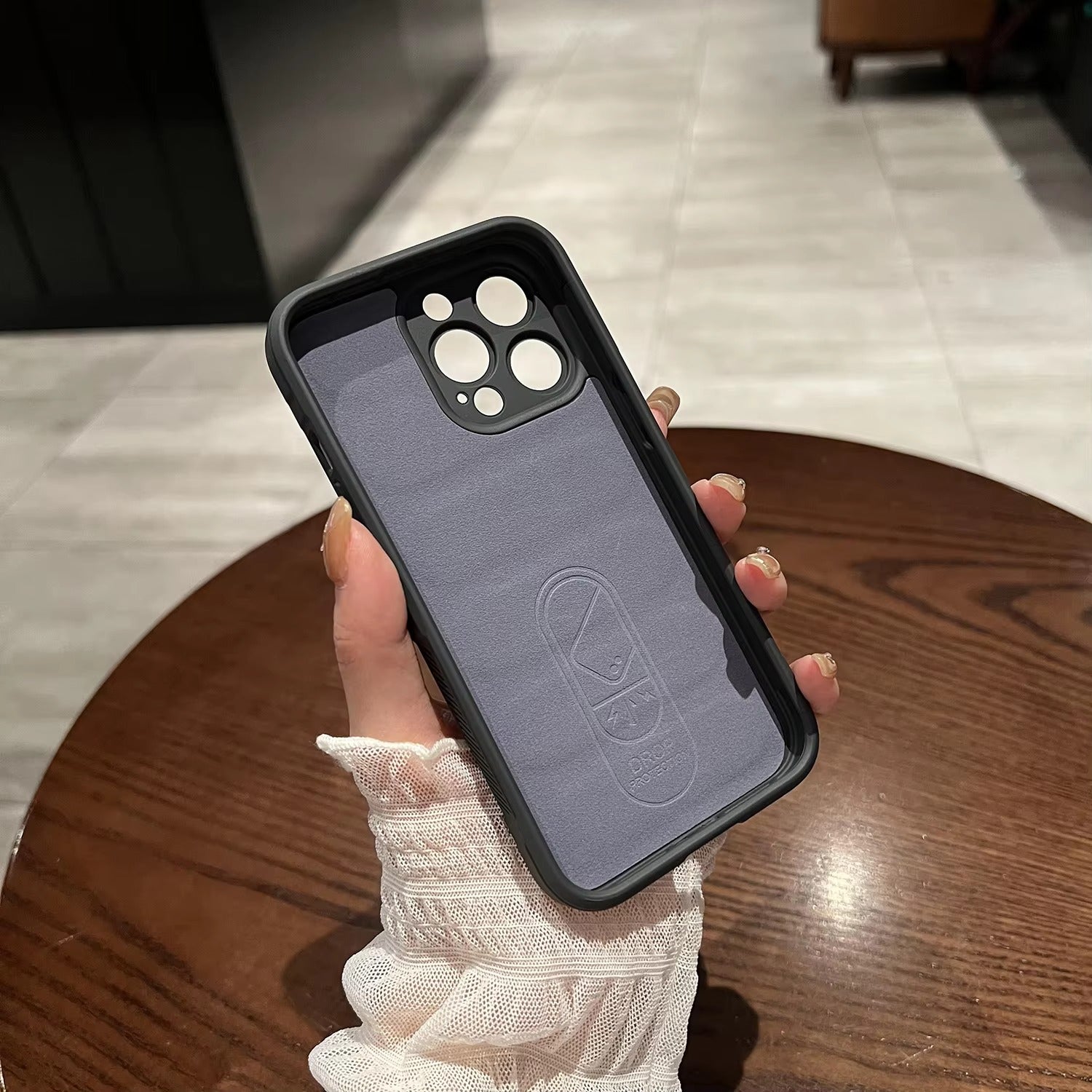 Premium iPhone Case — Soft Silicone Anti-Fall Protective Cover with Lightweight Dustproof Anti-Fingerprint Design