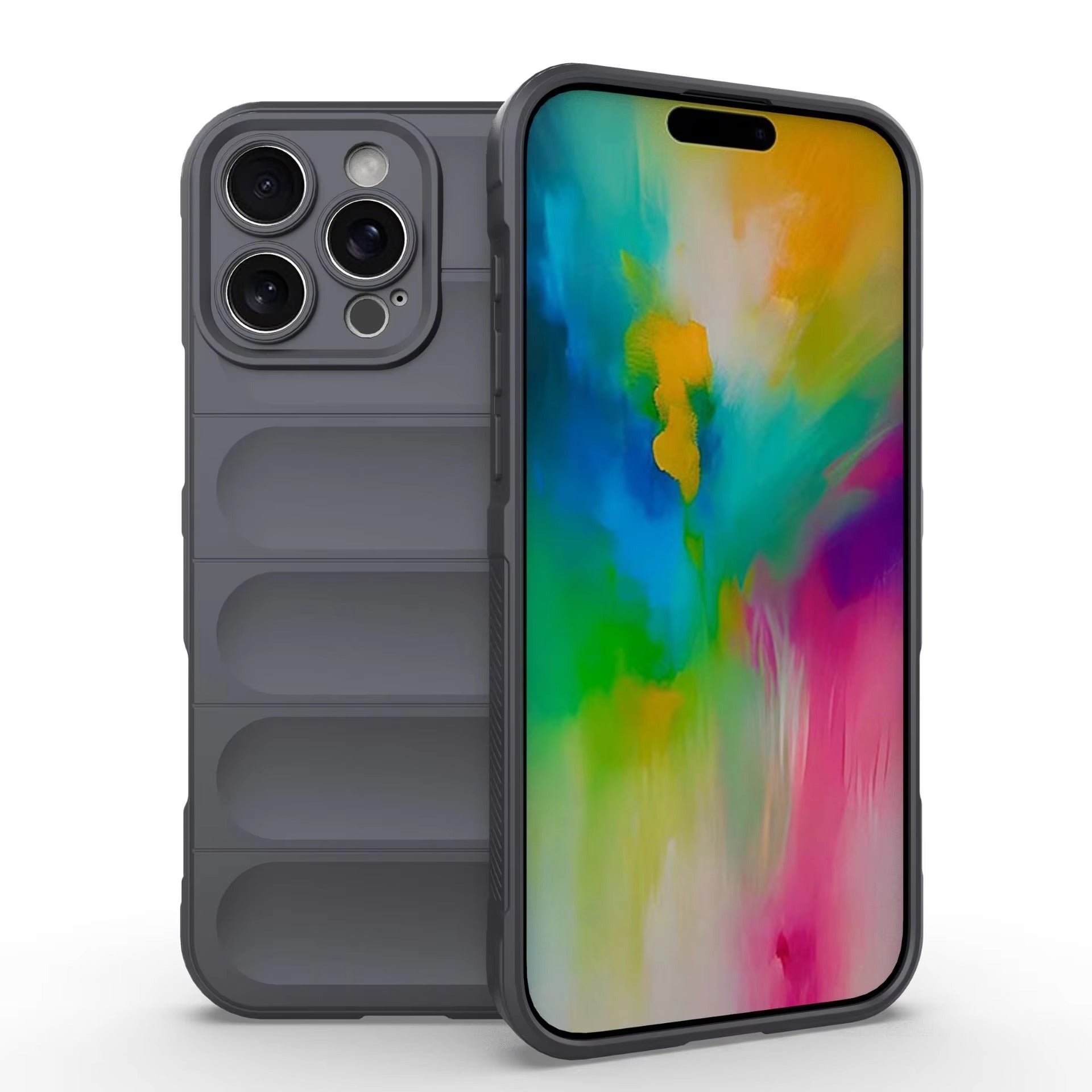 Premium iPhone Case — Soft Silicone Anti-Fall Protective Cover with Lightweight Dustproof Anti-Fingerprint Design