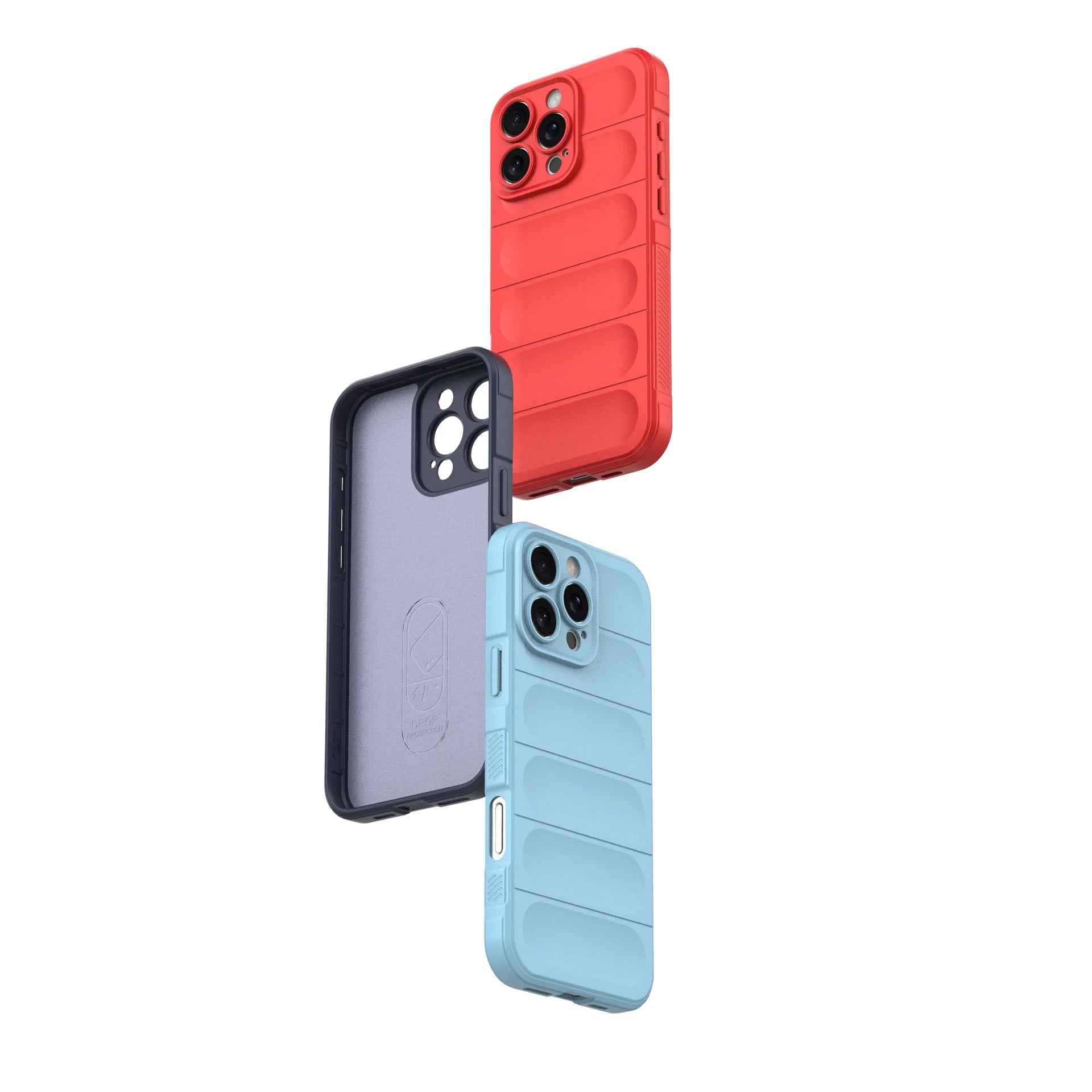 Premium iPhone Case — Soft Silicone Anti-Fall Protective Cover with Lightweight Dustproof Anti-Fingerprint Design