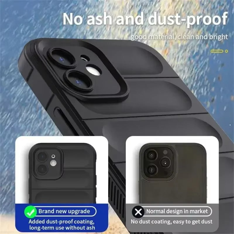Premium iPhone Case — Soft Silicone Anti-Fall Protective Cover with Lightweight Dustproof Anti-Fingerprint Design