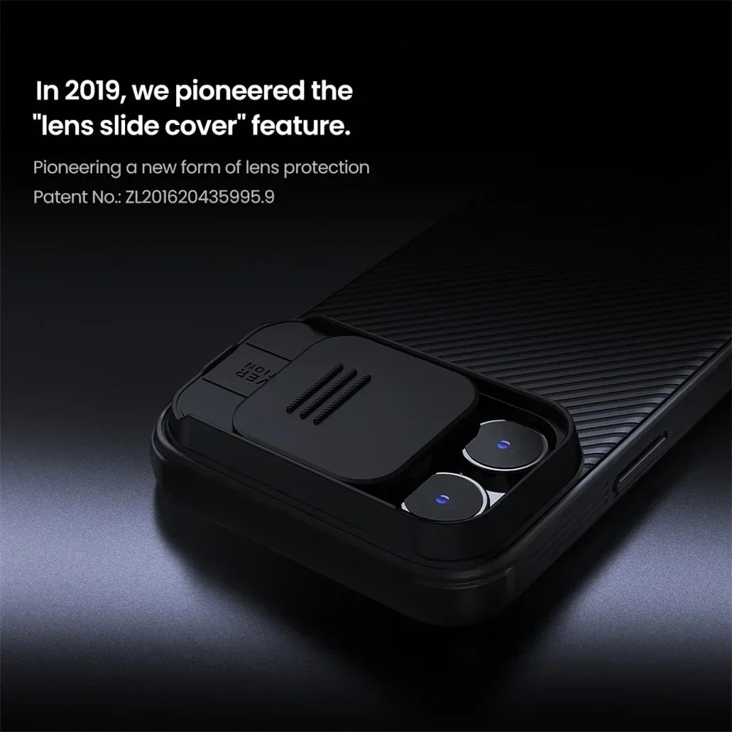 Rugged iPhone CamShield Pro Magnetic Case — Sliding Camera Protection, Tough TPU+PC Shell, Durable Shockproof Cover