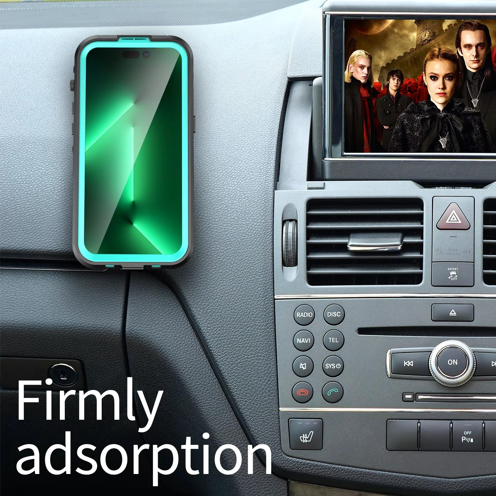 Rugged iPhone Case IP68 Waterproof MagSafe Cover — Full Body Protective Design for Diving and Swimming, Magnetic Shockproof Anti-Fingerprint Scratch-Resistant Finish