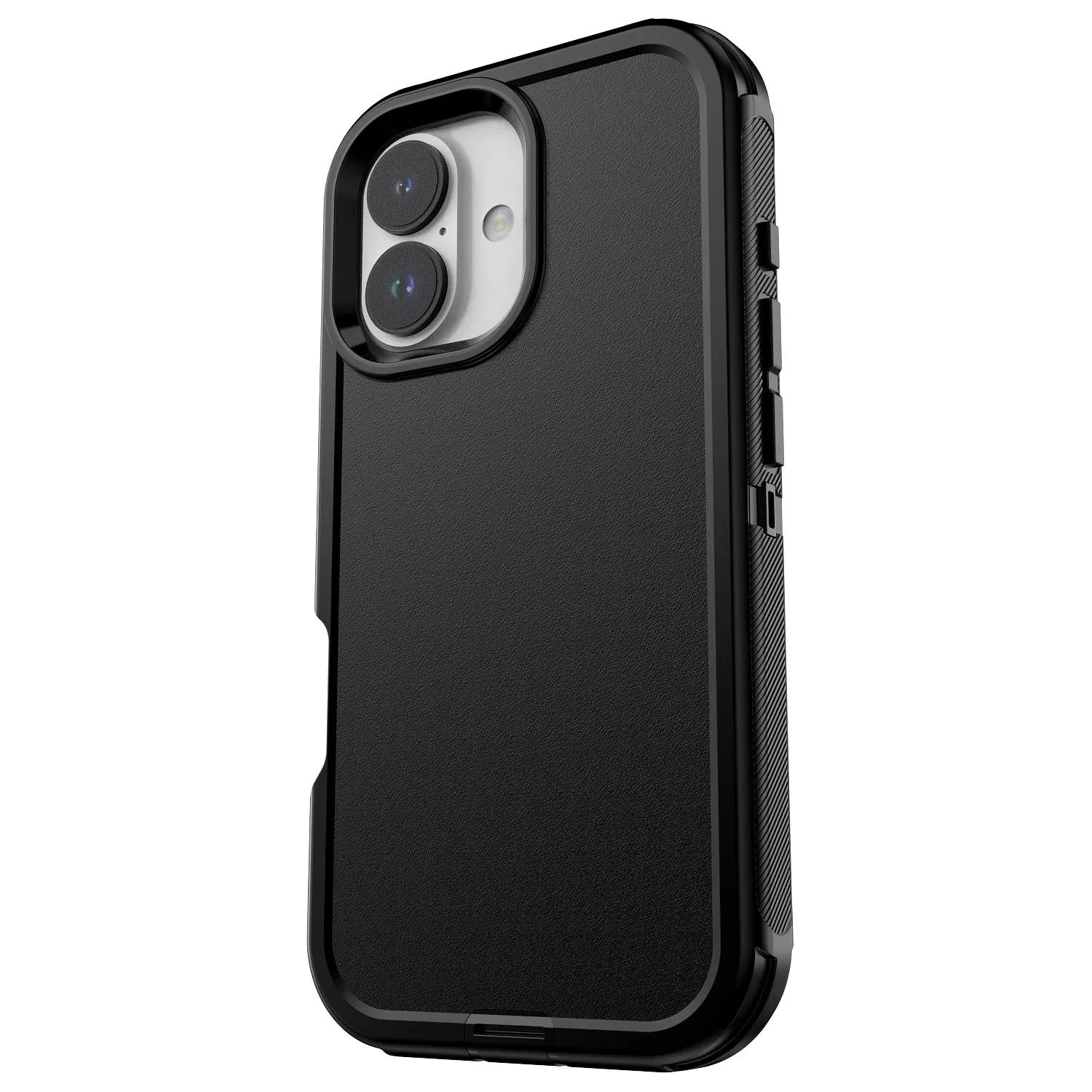Rugged iPhone Case — Heavy-Duty 3-Layer Hybrid Protective Cover with Shockproof Hard PC Design and Matte Anti-Fingerprint Finish