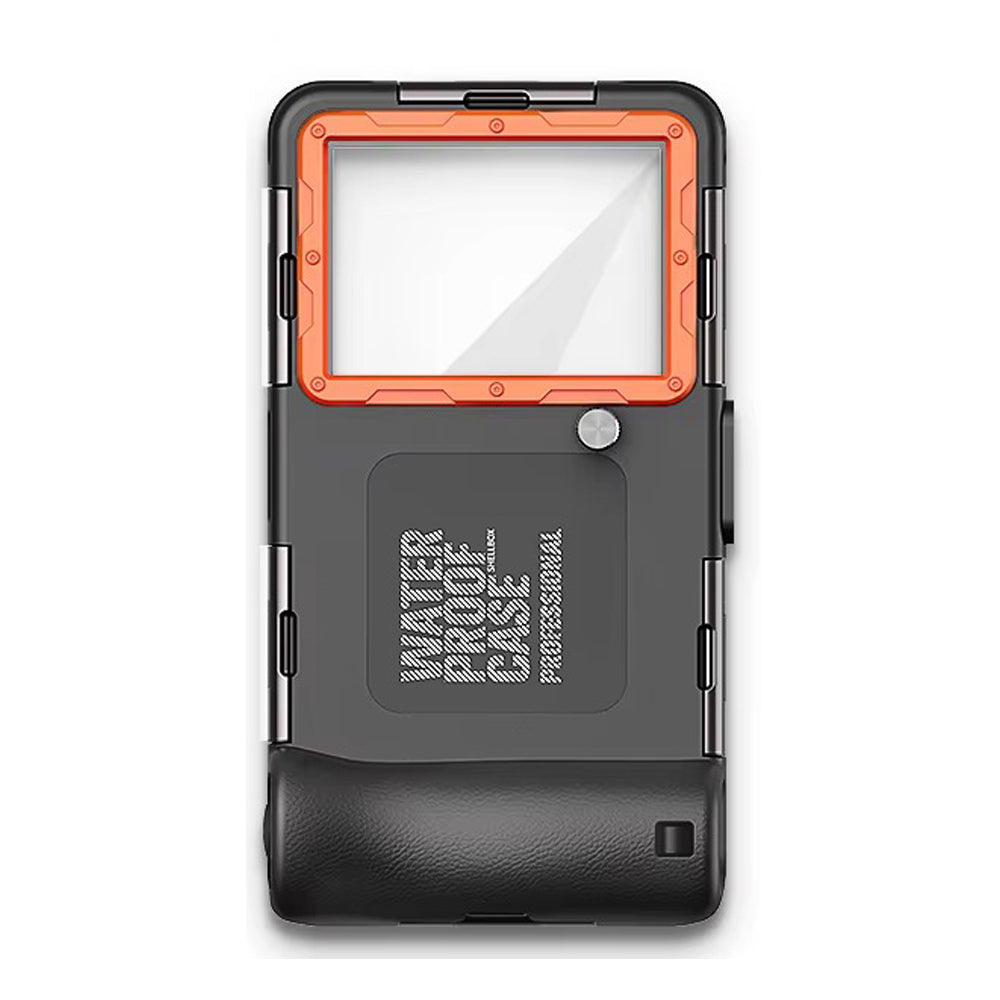 Rugged iPhone Case — IP68 Waterproof 15m/50ft Diving Pouch with Shockproof PC+TPU Seal, Anti-Scratch Protection and Lanyard for Underwater Photography