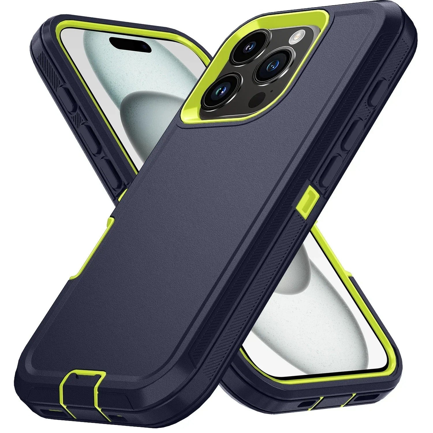 Rugged iPhone Case — Ott Armor Shockproof Defender Cover with Dual-Layer PC+TPU Protection, Drop-Proof Full-Coverage Design & Matte Non-Slip Finish