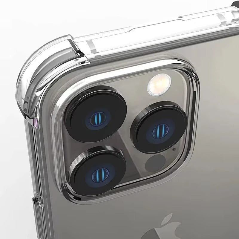 Ultra-Thin iPhone Case — Clear Silicone Full Coverage, Anti-Fingerprint, Anti-Scratch, Dustproof, Lightweight, Waterproof, Non-Slip Back Cover