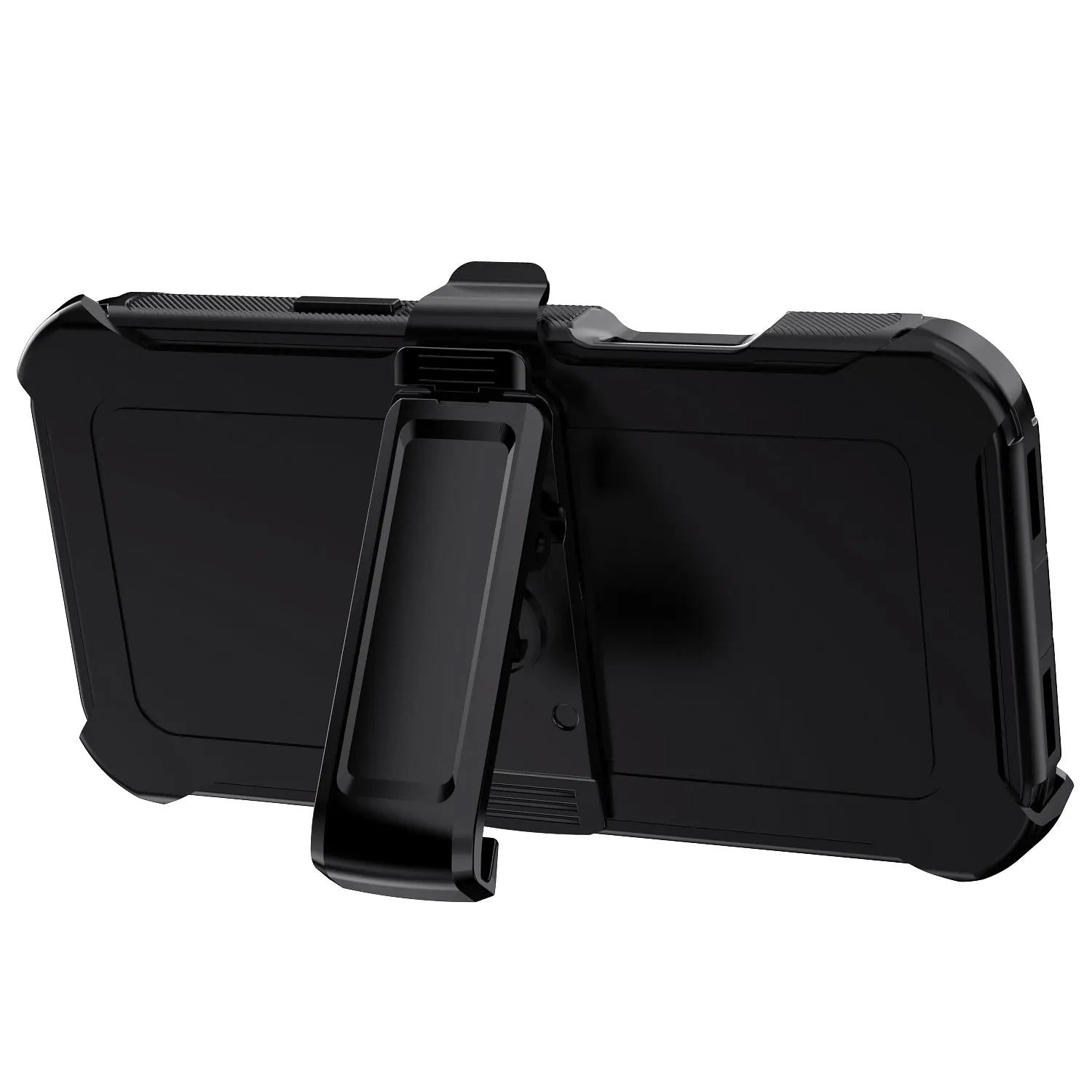 Rugged iPhone Case — Heavy-Duty 3-Layer Hybrid Protective Cover with Belt Clip Holster, Shockproof Hard PC Design and Matte Anti-Fingerprint Finish