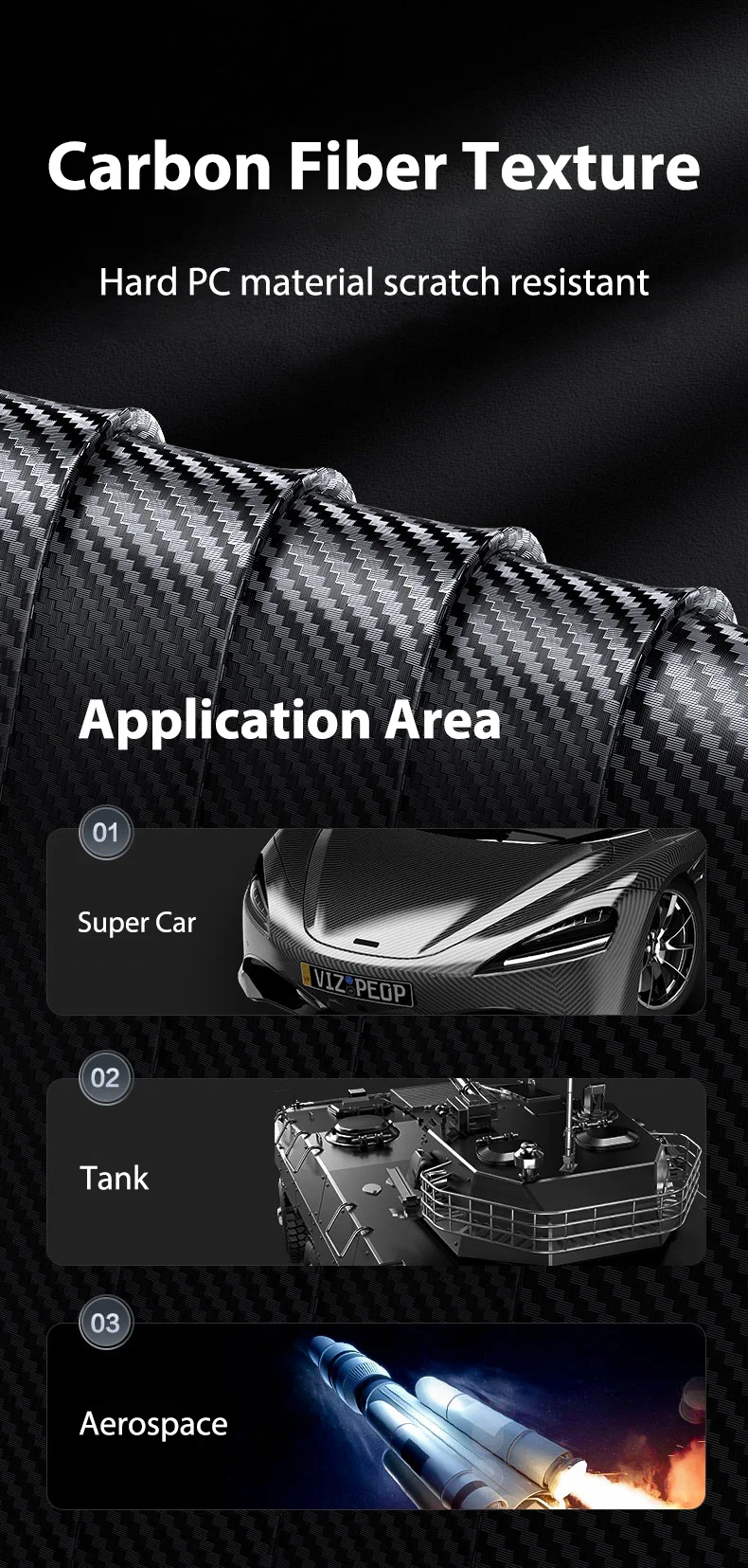 Ultra-Slim iPhone Case MagSafe Compatible Carbon Fiber Cover — Frameless Matte Design, Magnetic Wireless Charging, Cooling Shockproof Anti-Fingerprint Protection