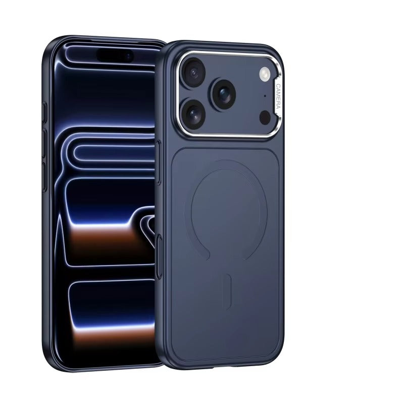 Ultra-Slim iPhone Case — AG Frosted Matte Magnetic Cover with MagSafe Support, Shockproof Anti-Fingerprint Lightweight Design & Soft Half-Wrapped Protection