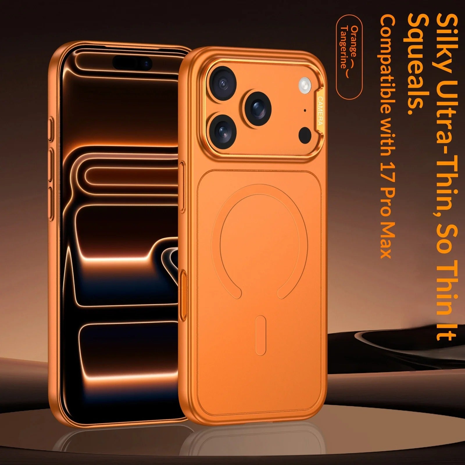 Ultra-Slim iPhone Case — AG Frosted Matte Magnetic Cover with MagSafe Support, Shockproof Anti-Fingerprint Lightweight Design & Soft Half-Wrapped Protection