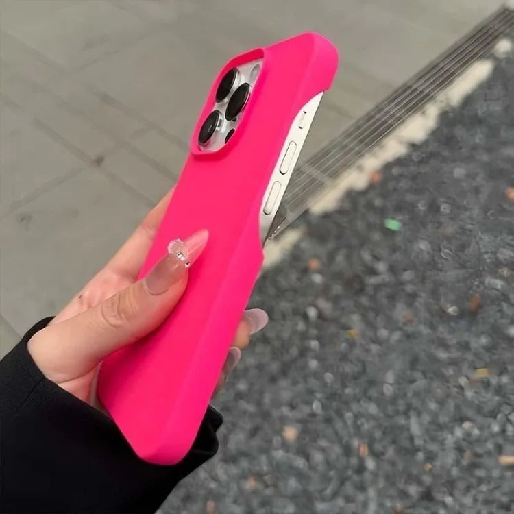 Ultra-Slim iPhone Case — Soft Silicone Pure-Color Matte Cover with Lightweight Shockproof TPU Design and Anti-Fingerprint Non-Slip Finish