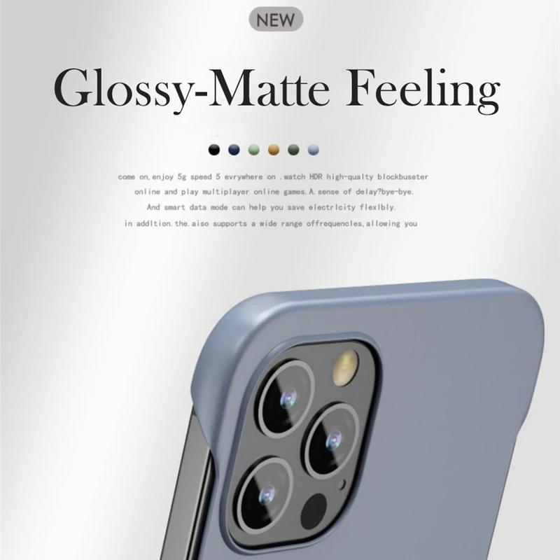 Ultra-Thin iPhone Case — MagSafe Compatible Magnetic Wireless-Charging, Shockproof Hard PC Cover, Anti-Fingerprint, Non-Slip, Lightweight Design