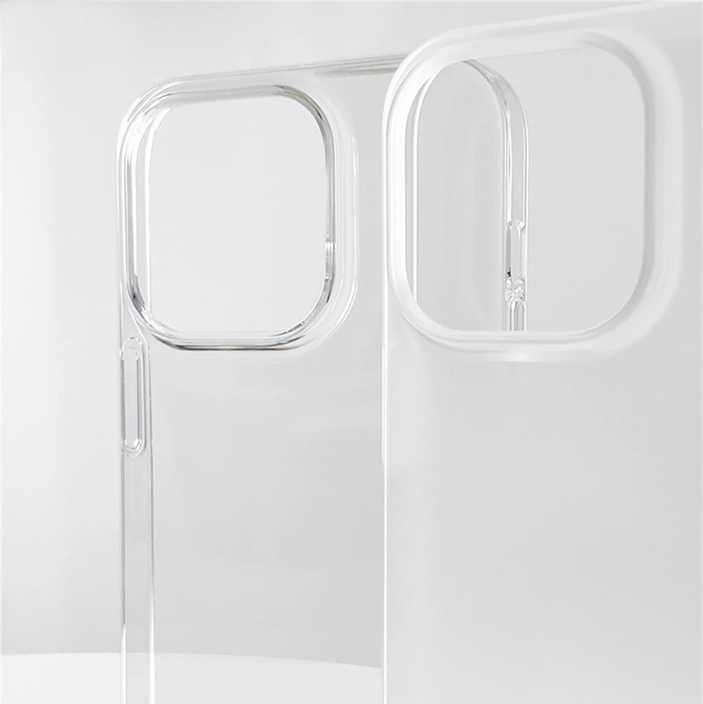 Ultra-Thin iPhone Matte Translucent Case — Silky Skin Slim Hard Cover, Lightweight Shockproof Design, Anti-Fingerprint Scratch-Resistant Clear Finish