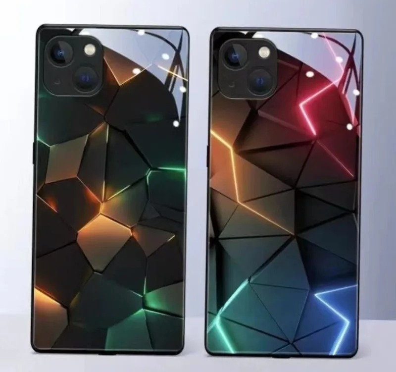 Luxury iPhone LED Luminous Case — Smart Voice-Activated Light Up Back Cover, Stylish Shockproof Design, Durable Protective Finish